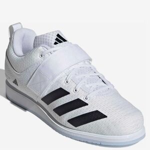 Adidas POWERLIFT 5 WEIGHTLIFTING SHOES cloud white size 7.5